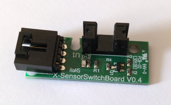 Flashforge <code>X-SensorSwitchBoard V0.4</code> optical endstop board