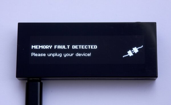 The memory protection unit fault handler