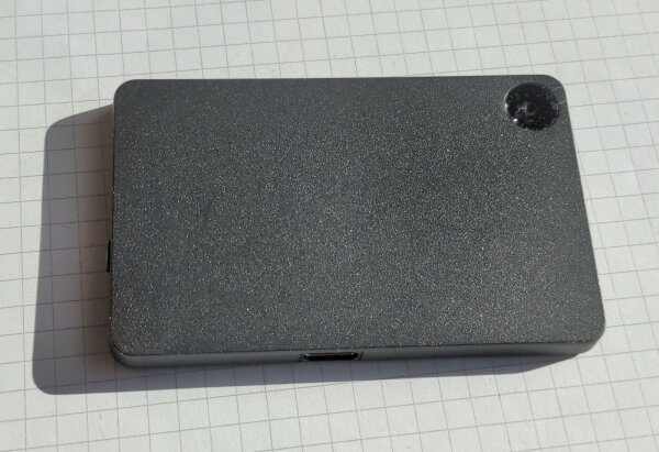 Backside with QR code camera