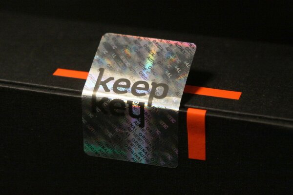 Lifted KeepKey seal